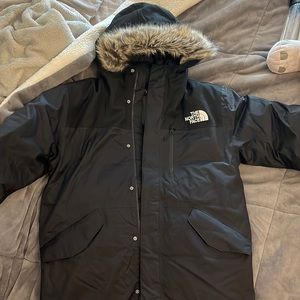 The North Face Mens Black Parka